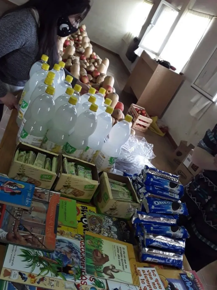 Están recibiendo donaciones para la Fiesta de la Solidaridad