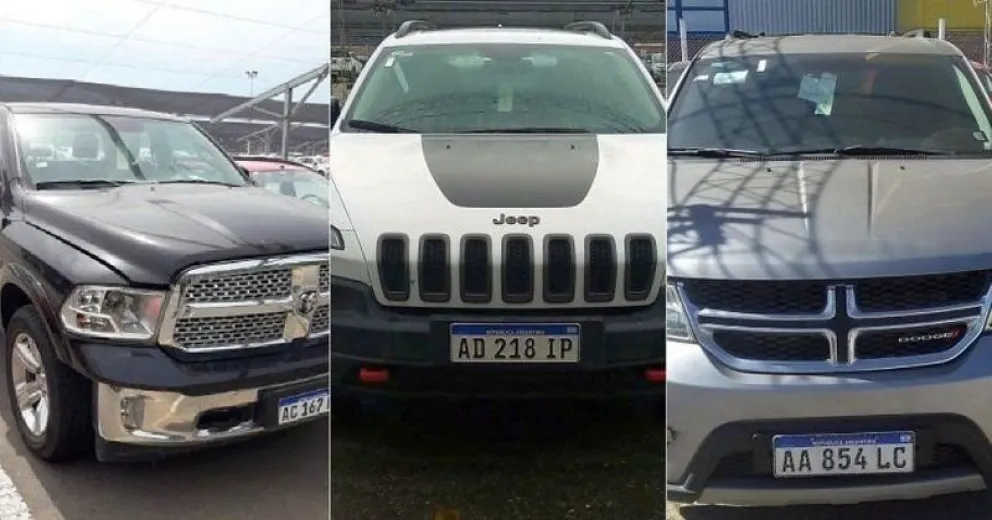 Subastan 11 camionetas 4x4 de lujo desde u$s26.000
