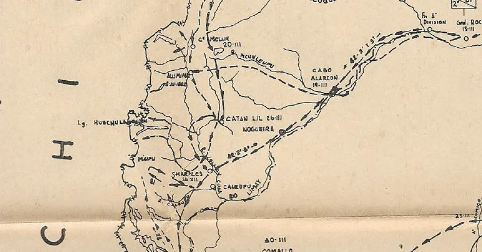 Madera de chacay y ciprés para el primer asentamiento argentino en Nahuel Huapi