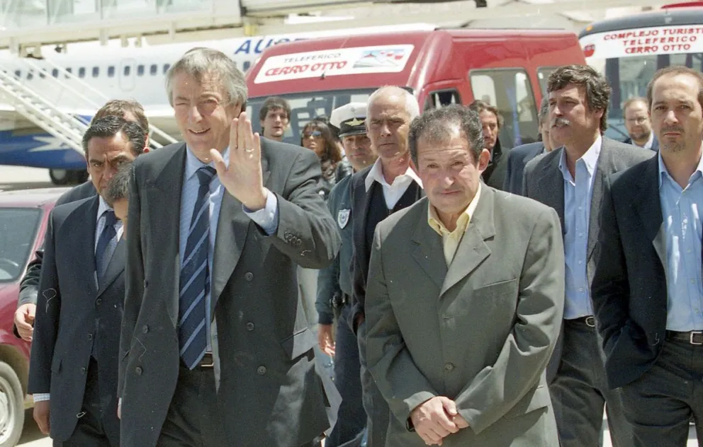 Néstor Kirchner en Bariloche: el sombrero, la llave de la ciudad y la barda del Ñireco