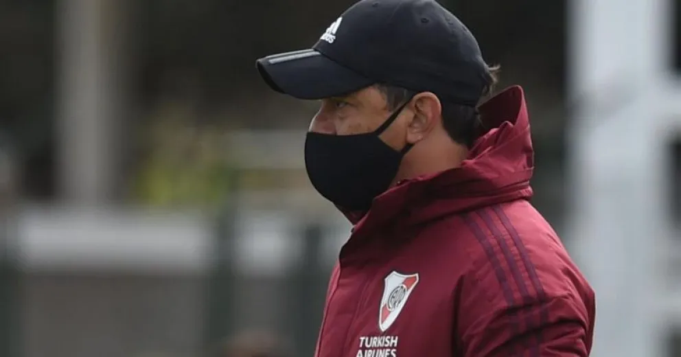 River en alerta: Gallardo aislado tras contacto con un positivo de coronavirus