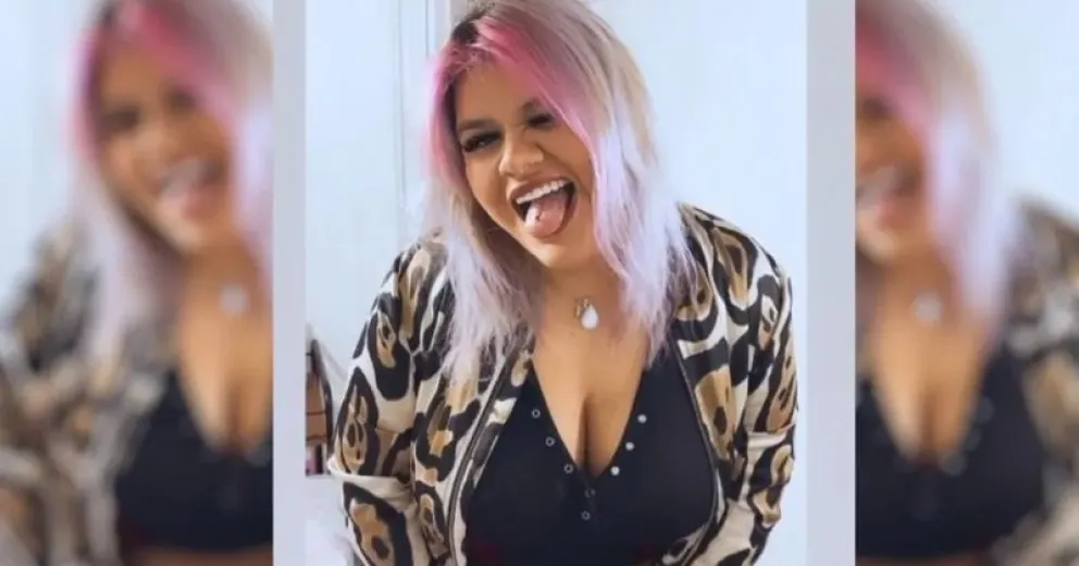 Morena se desnudó y se lo dedicó a los que la bardean