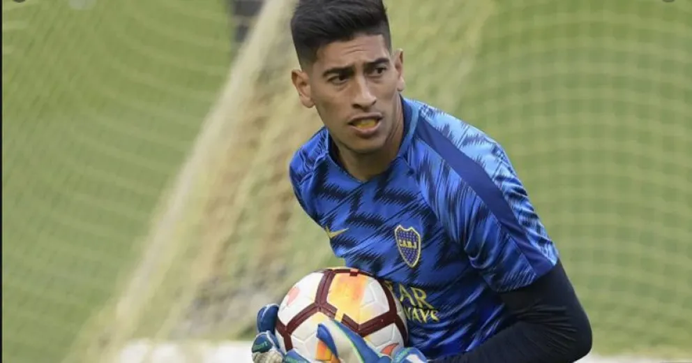 Se lesionó Andrada y se perdería dos partidos en el arco de Boca