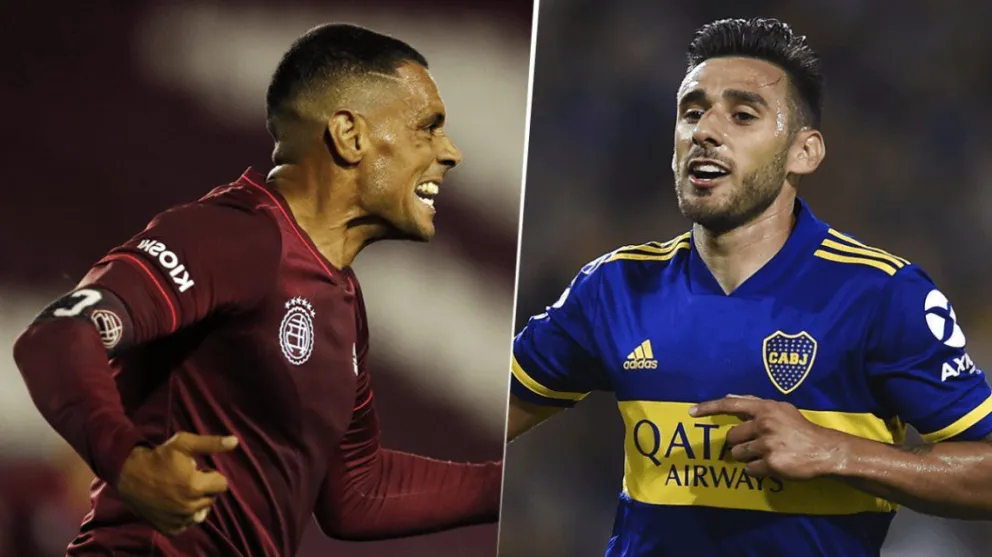 Boca, el actual campeón del fútbol argentino, visita a Lanús