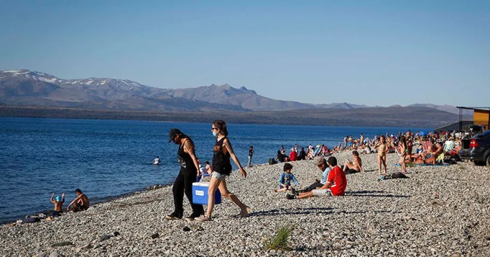 El clima, las playas y una tarde de colección