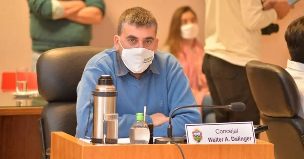 A los 35 años murió el concejal de Viedma Walter Dalinger
