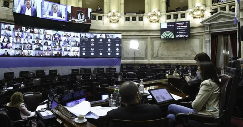 El Senado sesiona en modo remoto para aprobar los pliegos de jueces, fiscales y defensores