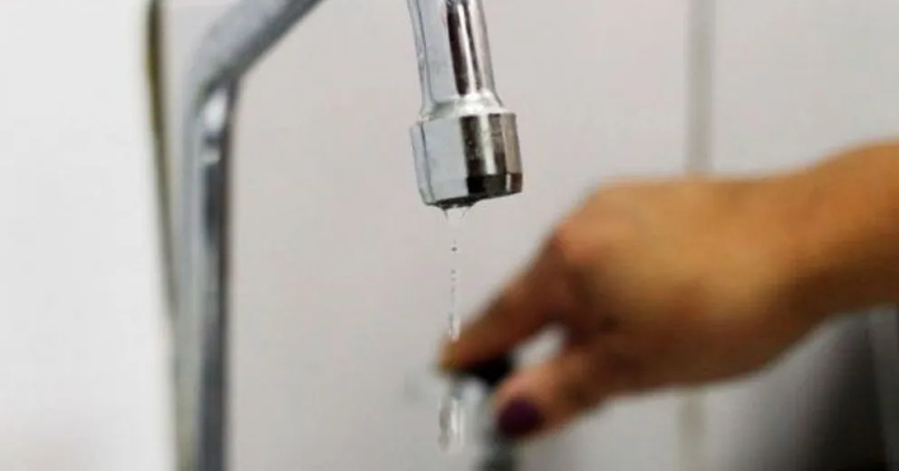 Corte de servicio de agua en el Este