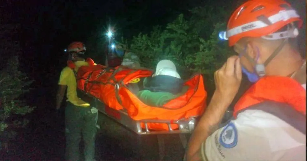 Un joven se accidentó camino al Refugio Frey