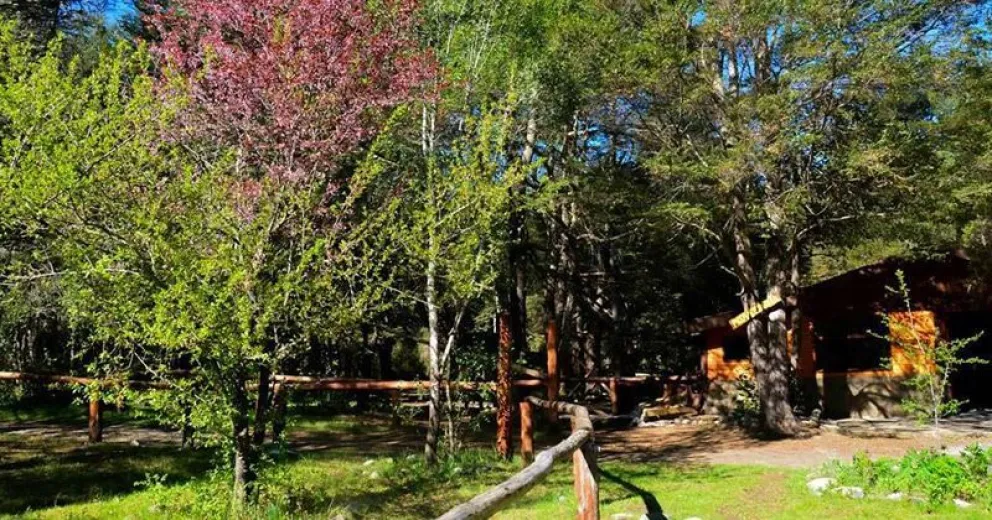 Multitudinaria fiesta en un camping cerca de El Bolsón