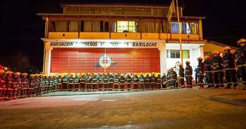 Nuevamente está en riesgo el servicio de Bomberos Voluntarios Bariloche
