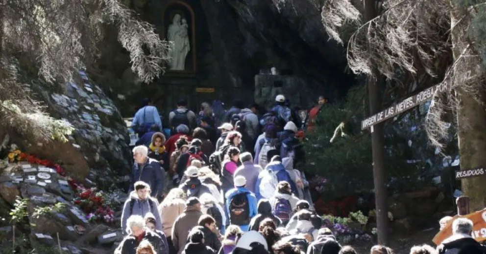 Los tres recorridos que realizará la Virgen de las Nieves en su peregrinación