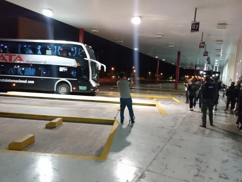Llega el primer micro de larga distancia desde que empezó la pandemia