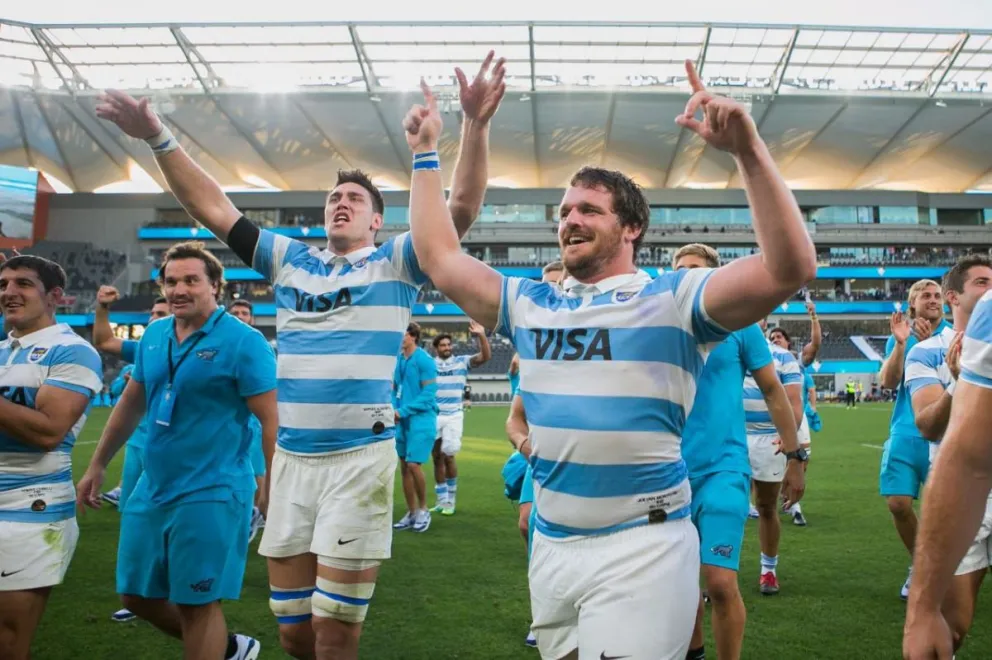 Histórica victoria de los Pumas ante los All Blacks con un barilochense en sus filas