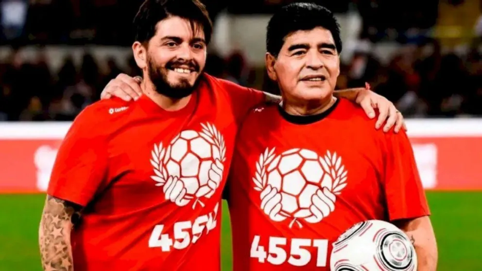 Internaron a Diego Maradona Junior por Covid-19