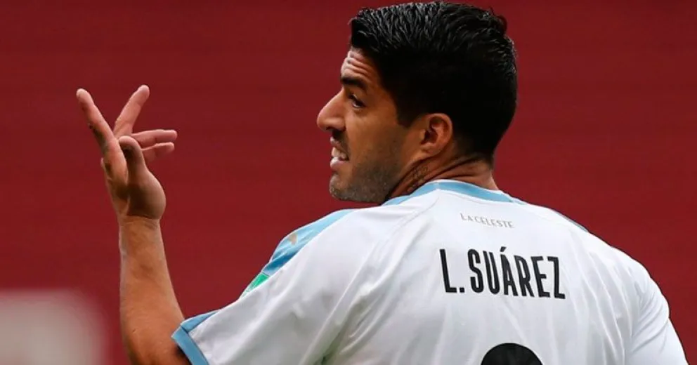 Luis Suárez dio positivo de coronavirus