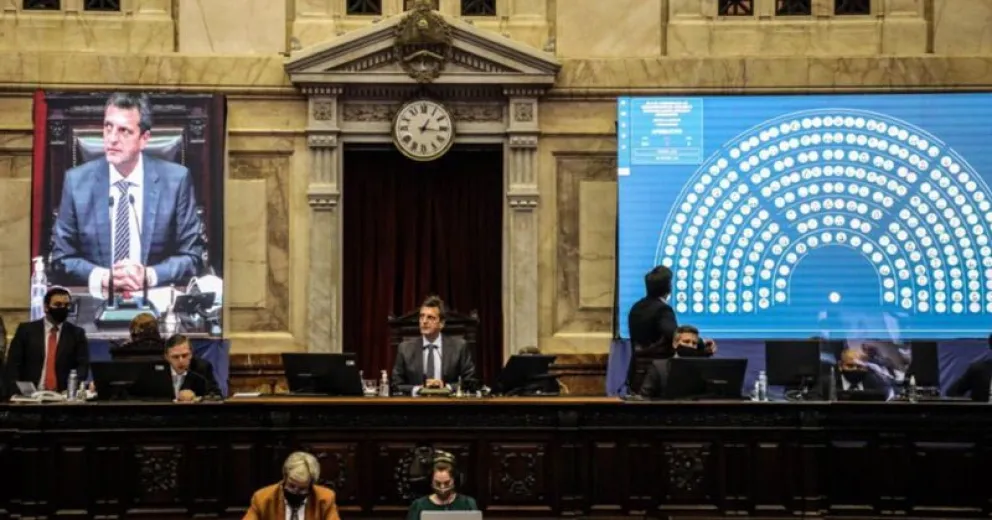 Diputados trata hoy el aporte solidario y está en duda la presencia de Massa