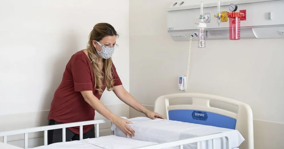 Zgaib sobre los hospitalarios: "Es prioridad que el personal pueda descansar"