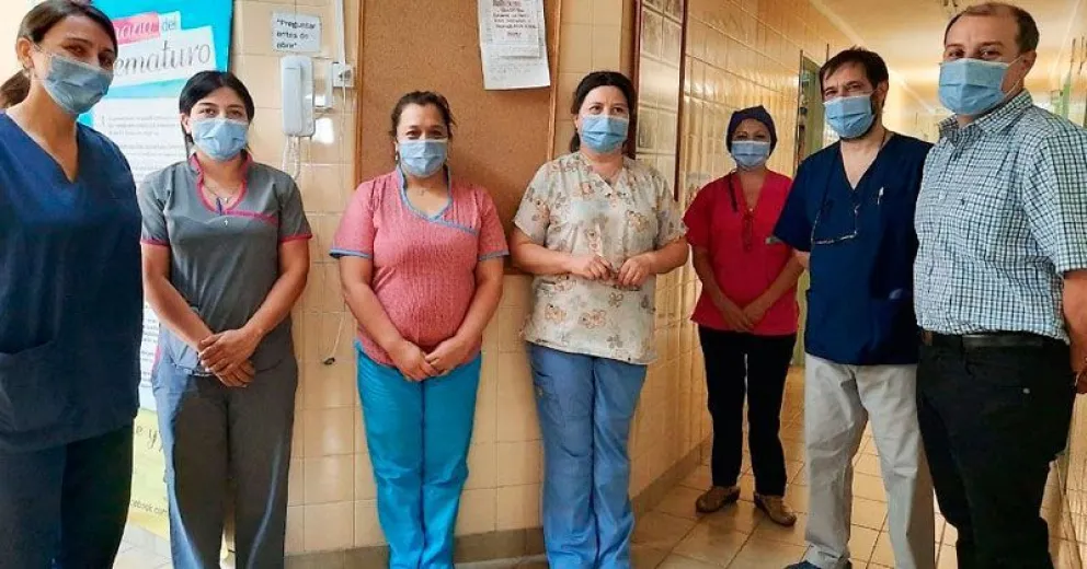 Neonatología del Hospital Zonal se readaptó para cuidar al prematuro en pandemia