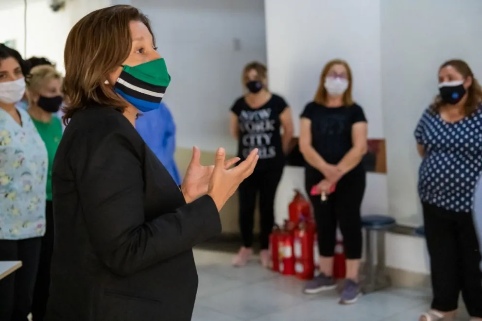 Para la gobernadora, el diálogo con los trabajadores de la Salud sigue abierto