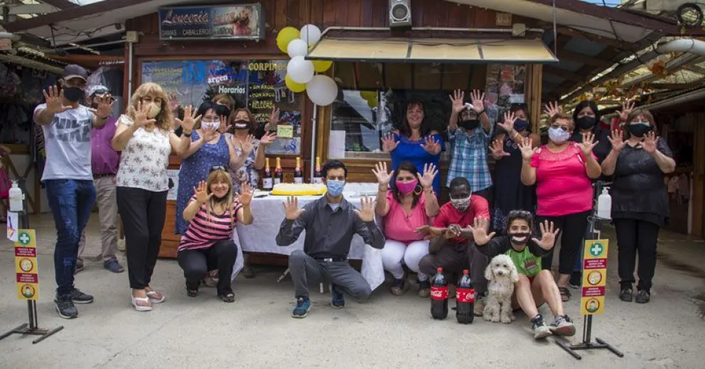 En la Feria Antú soplaron las velitas al cumplir diez años