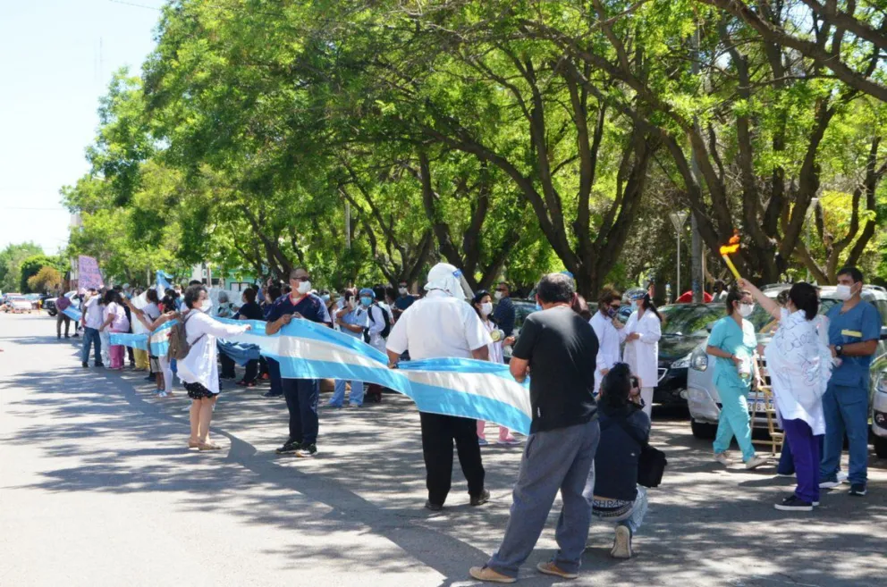 Ahora, ATE banca a los hospitalarios y pide que sean atendidos