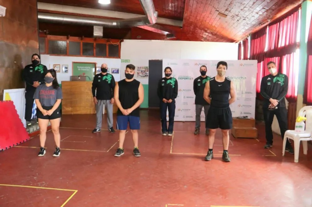 Tomaron evaluación a deportistas barilochenses