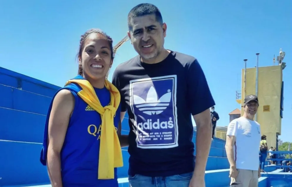 El mejor regalo de cumpleaños: Miriam Mayorga conoció a Riquelme