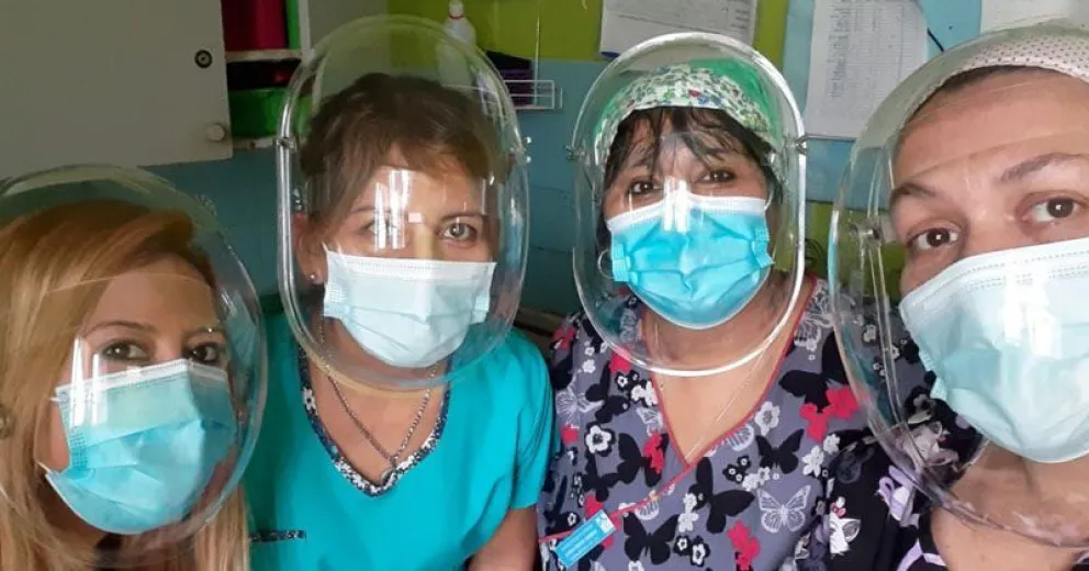 El trabajo de una enfermera, en pandemia y con los pacientes más chiquitos