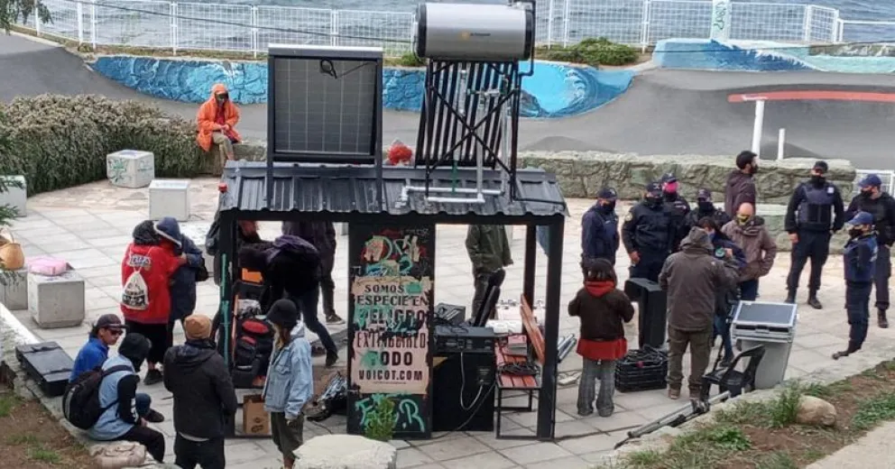 Tenía todo listo para un recital en el Skatepark, pero llegaron los inspectores