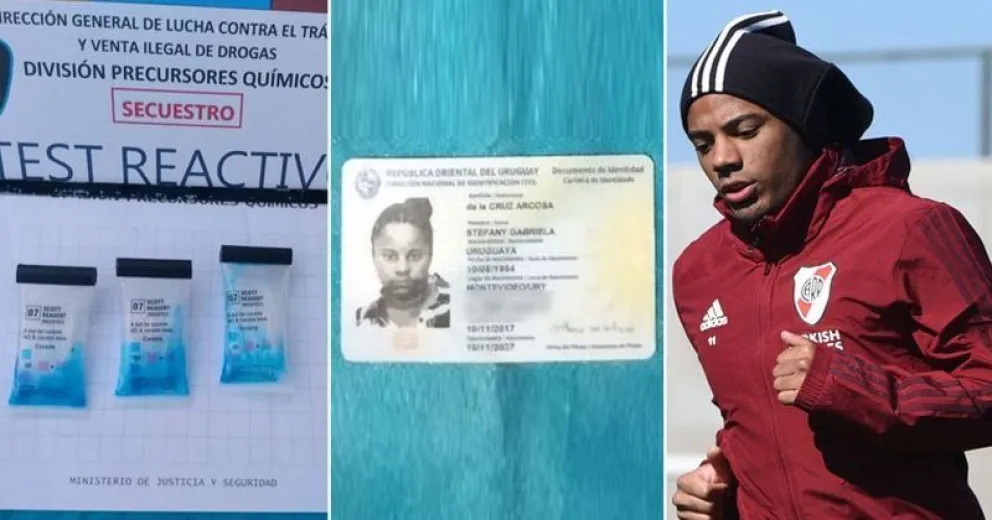 Quién es Stefany De La Cruz, hermana del jugador de River detenida con cocaína