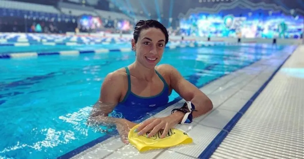 La argentina Julia Sebastián cerró su participación en Budapest a puro récord