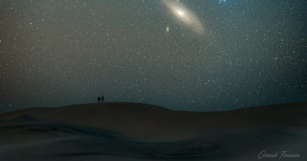La NASA premió una espectacular foto del cielo de Bahía Creek