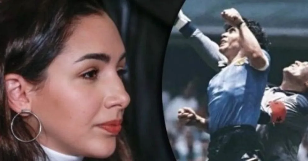 Thelma Fardín despidió a Maradona y generó controversia en las redes
