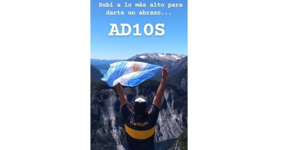 Despidió a Maradona desde la Mirada del Doctor