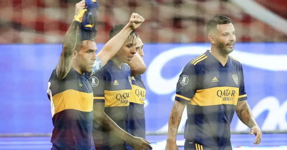 Boca venció 1-0 a Inter en Porto Alegre y quedó bien perfilado para la revancha