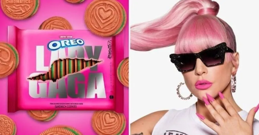 Lady Gaga y Oreo se unen para vender galletitas de edición limitada
