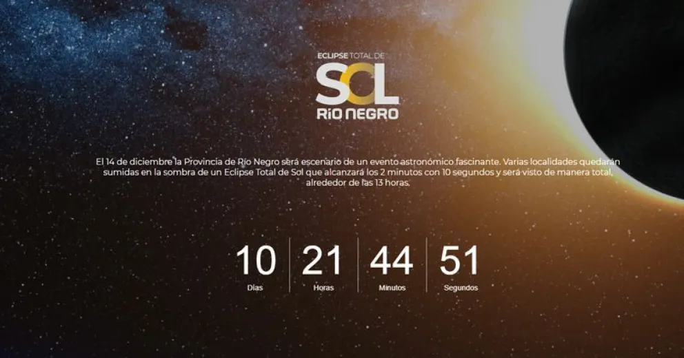 Eclipse 2020: ya hay un sitio web con información y recomendaciones