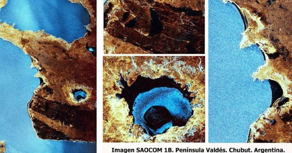 Las primeras imágenes del SAOCOM 1B muestran la Argentina desde el espacio