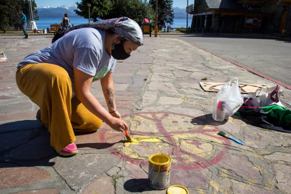 Cada kultrun volvió a hacerse visible en el Centro Cívico