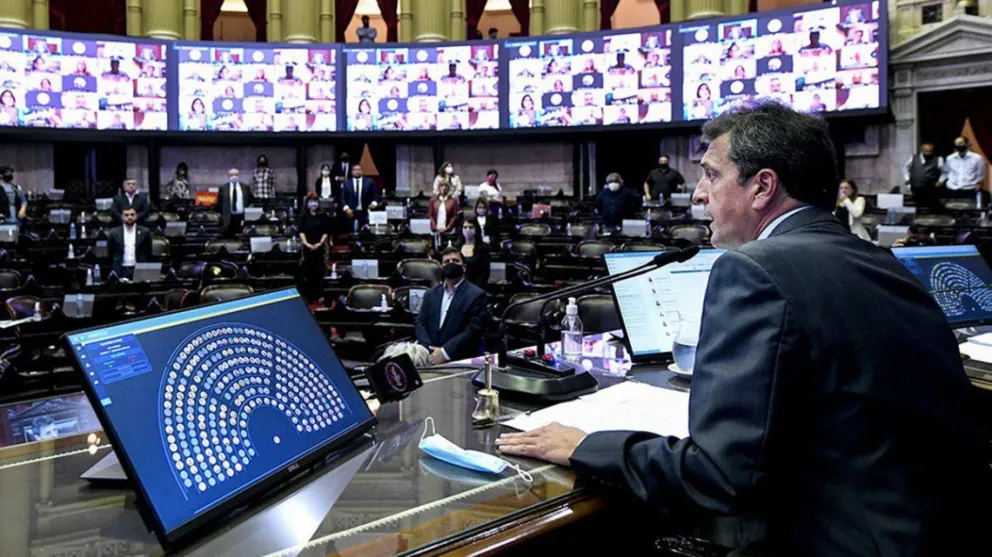 Sergio Massa va a conducir el cuerpo legislativo hasta el 9 de diciembre de 2021