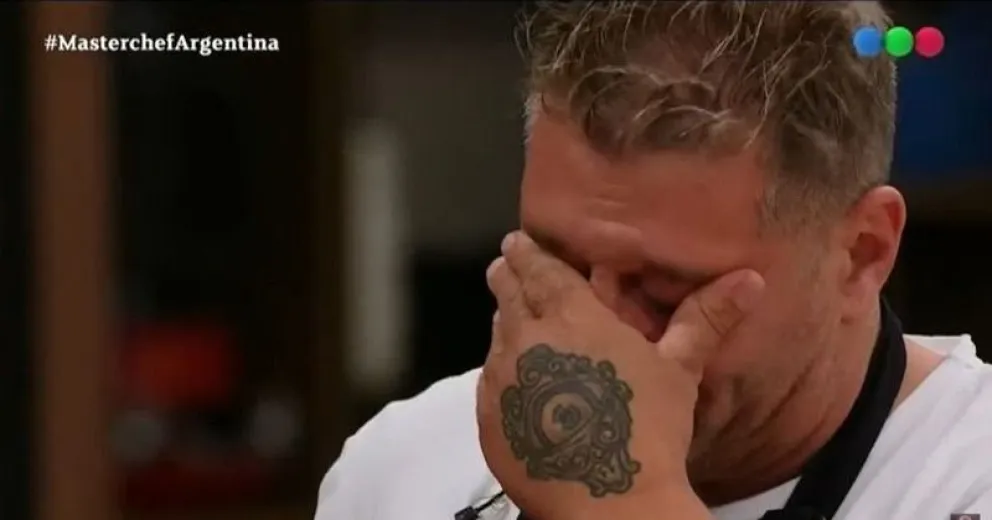 El “Turco” García se despidió de MasterChef a pura lágrima