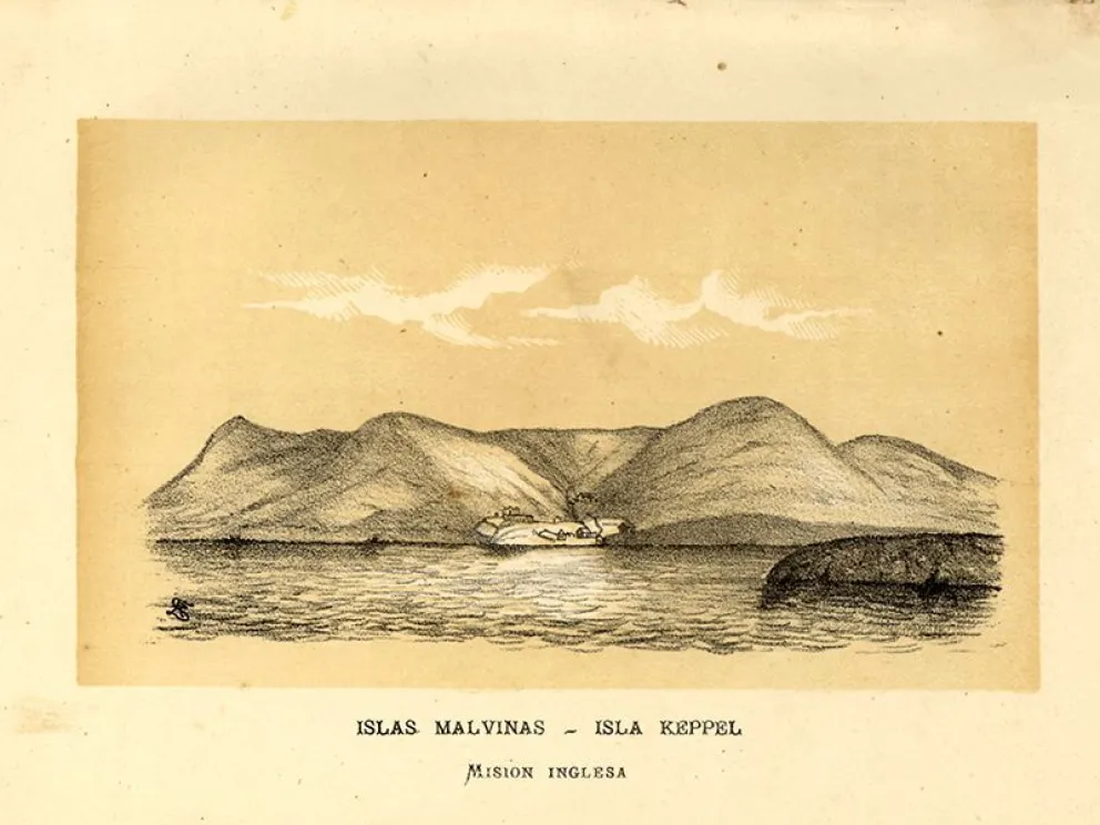 Gran Bretaña utilizó las islas Malvinas para confinar yaganes