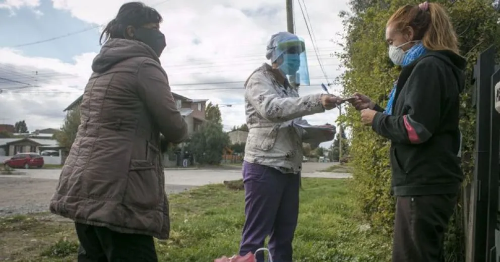 Testeos rápidos en el barrio El Frutillar