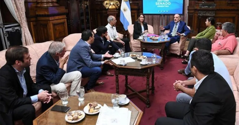 Doñate recibió a Matzen y “pese a las diferencias, trabajan en conjunto”