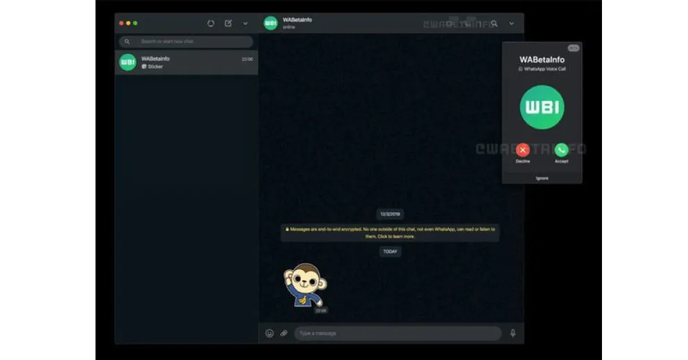 WhatsApp incluirá llamadas de voz y video en la versión para PC