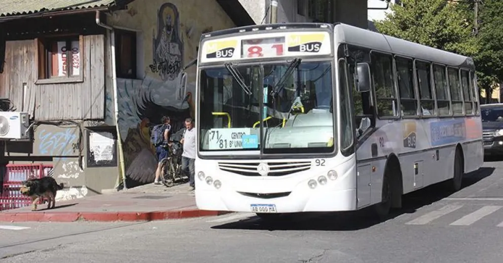 El municipio otorgó un aporte de 1.500.000 pesos al transporte público