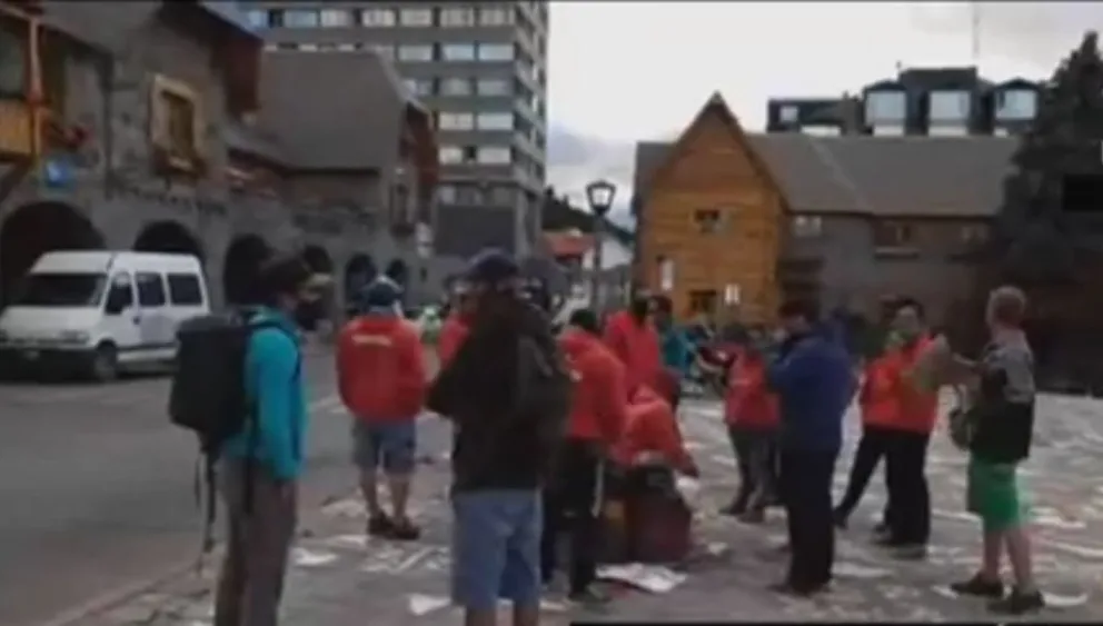 Guardavidas volvieron a protestar en el Centro Cívico