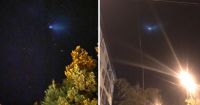 El OVNI también se vio en varios barrios de Bariloche