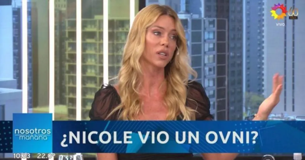 Nicole Neumann: “Perseguimos a un ovni por dos cuadras”
